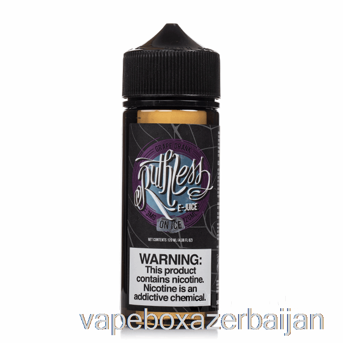 E-Juice Vape Grape Drank On Ice - Ruthless Vapor - 120mL 3mg